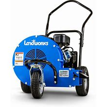 Landworks 212-Cc 2-Cycle 2000-CFM 200-MPH Gas Walk-Behind Leaf Blower In Blue | TRI-GUO022