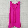 New York Dresses | A New York Women' Size Small Shift Formal Dress Sleeveless Scoop Neck Solid Pink | Color: Pink | Size: S