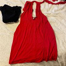 Asos Dresses | Halter Dress | Color: Red | Size: 6