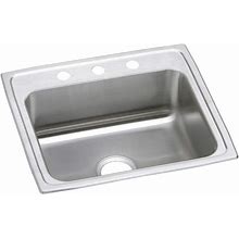 Elkay PSR22193 Celebrity Single Bowl Drop-In Stainless Steel Sink