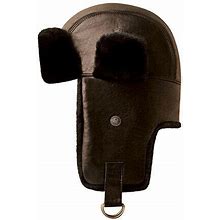 Bailey Wind Vega Aviator Trapper Dark Chocolate Leather &Faux Fur Cap Hat Medium