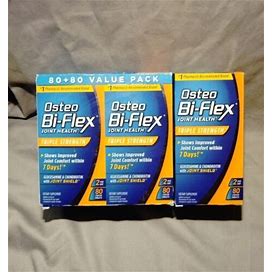 3) Osteo Bi-Flex Joint Health Triple Strength, 80 Coated Tablets