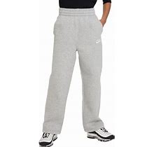 Kids' Nike Sportswear Club Fleece Sweatpants Xsmall Dk Grey Heather/Base Grey/White