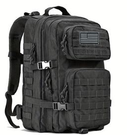 Tactical Backpack, Assault Molle Bag With Straps, Large Capacity Rucksack, Outdoor Adventure, Camping, Travel, Hiking Accessories,Temu