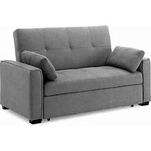 Night And Day Furniture Nantucket Light Grey Full Sofa Bed