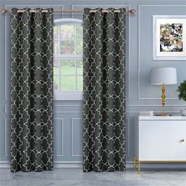 Wayfair Adarsh Polyester Room Darkening Curtain Pair Polyester In Gray | 63 H In 458F198a34af0959960930b63b54b32b