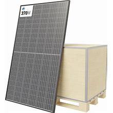 Aptos Solar 370W Solar Panel 120 Cell Bifacial DNA-120-BF26 Wholesale In Pallet 31 Panels