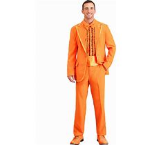 Orange Tuxedo Costume For Men | Adult | Mens | Orange | S | FUN Costumes