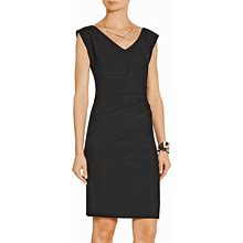 Diane Von Furstenberg Dresses | Dvf Bevin Ceramic Ruched Sheath Dress | Color: Black | Size: 4