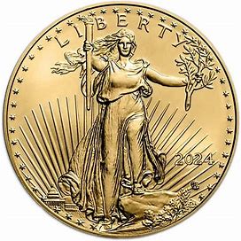 2024 Gold American Eagle Coin - 1 Troy Ounce, 22K Purity