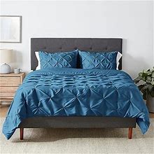 Comforter Bedding Set Dark Teal - 3 Piece - King