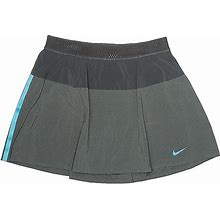 Nike Skort: Gray Color Block Bottoms - Women's Size Medium