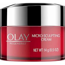 Olay Regenerist Micro-Sculpting Cream, Face Moisturizer, Trial Size, 0.5 Oz