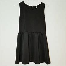 H&M Dresses | H&M Fit And Flare Dress | Color: Black | Size: L