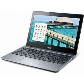 Acer Chromebook C720-2844, 1.40 Ghz Intel Celeron, 4GB Ddr3 Ram, 16Gb SSD Hard Drive, Chrome, 11" Screen (Used Grade B)