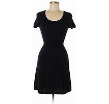Uniqlo Black Knit Dress - Women | Color: Black | Size: M