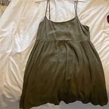 Forever 21 Dresses | Olive Green Dress | Color: Green | Size: Xs