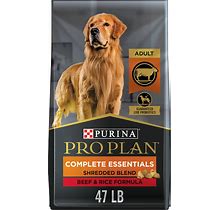Purina Pro Plan High Protein With Probiotics Shredded Blend Beef & Rice Formula Dry Dog Food, 47 Lbs.