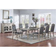 Alcott Hill® Andryshak Dining Table W/ Two Leaves Wood In Gray | 30 H In | Wayfair 1A881cb7ffdd4b8235900a5770169b33