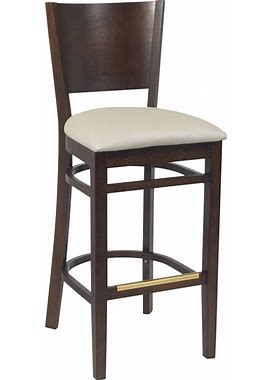 Walnut Wood Contempo Commercial Bar Stool
