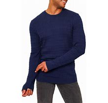 Motril Cable Knit Cotton Sweater