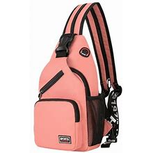 Kagayd New Women Chest Bag Waterproof Large Capacity Backpack Casual Messenger Bag Crossbody Bag Versatile Bag, Silver