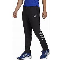 Adidas Men's Own The Run Astro Tapered-Fit Reflective Joggers - Black