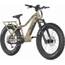 Quietkat Warrior Electric Mountain Bike, Veil Poseidon Dry Camo / Medium 17" / 1000 Watt