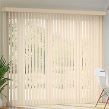 Vertical Blinds Timeless Fabric - Beige, Select Blinds