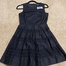 Ann Taylor Dresses | Ann Taylor Little Black Dress. Fitting: Fit & Flare Size 0 Petite | Color: Black | Size: 0P