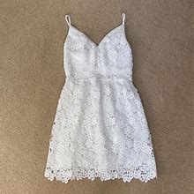 Abercrombie & Fitch Dresses | Abercrombie & Fitch White Lace Dress Sz Xs Petite | Color: White | Size: Xs