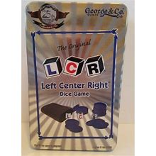Left Center Right Dice Game In 25th Anniversary Collector's Tin George