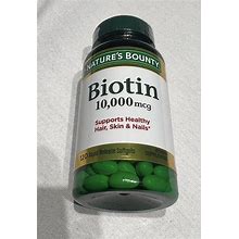 Natures Bounty Biotin - 120 Softgels