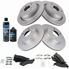 2005 Dodge Ram 1500 Front And Rear Brake Pad And Rotor Kit - TRQ