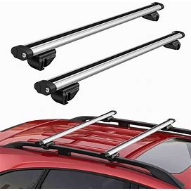 Universal Adjustable Roof Rack Cross Bar Compatible For Maximum 48"" Top Side...