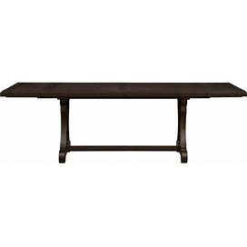 Rectangle Extension Dining Table, Brown, 74X36x30, Kitchen & Dining Room Tables, By Madison Park