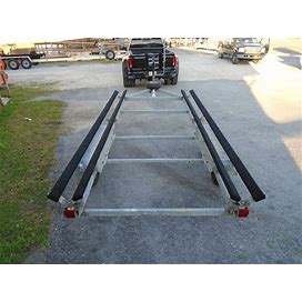 Used 18'-20'-22' Pontoon Boat Party Barge Tandem Axle Galvanized Trailer Tritoon. Pontoon Boat Trailer. Other. 18'-22' Tandem Axle.