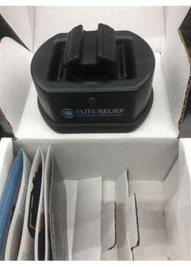 Elite Relief Recovery Roller Massage Roller For Onthego Black S18