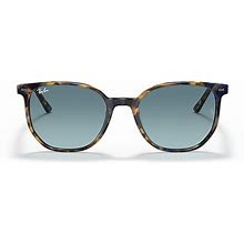 Ray-Ban Sunglasses Elliot Yellow & Blue Havana Frame Grey Lenses
