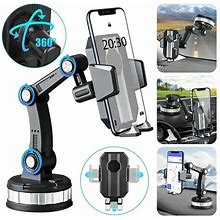Universal Car Truck Mount Phone Holder Stand Dashboard Windshield For Cell Phone