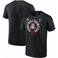 Men's Fanatics Branded Black Arizona Wildcats 2022 PAC-12 Basketball Conference Tournament Champions T-Shirt Size: L