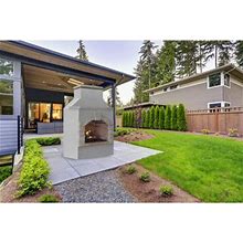 Cal Flame 78" H Concrete Propane Outdoor Fireplace Concrete In Brown | 78 H X 48 W X 38 D In | Wayfair C0259b3ffe1227442cb7361579dcdcad