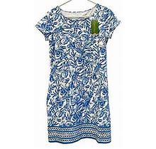 Lilly Pulitzer Short Sleeve Marlowe Dress On A Roll Engineered Knit
