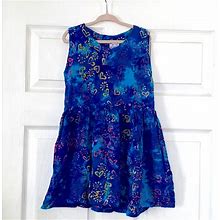 Kimberlys Travel Dresses | Kimberlys Travels Tie-Dye Dress | Color: Blue/Purple | Size: 3Tg
