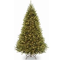 7.5ft Pre-Lit Full Kingswood Fir Artificial Christmas Tree Dual Color LED Lights - National Tree Company
