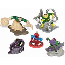 Disney Collection 5-Pc.Spiderman Playset Avengers Marvel Spiderman Toy Playset | One Size | Toys - Dolls + Action Figures Toy Playsets