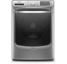 Maytag Smart Front Load Washer With Extra Power & 24-Hr Fresh Hold® Option -, Metallic Slate, 33 in X 27 in X 39 in