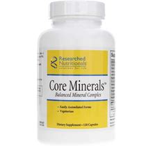 Researched Nutritionals, Core Minerals, 120 Capsules