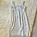Silver & Grey - Womens (Sz 10) Beaded Mini Dress | Color: Gray/Silver | Size: 10