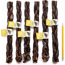 12 Inch Supercan Braided Beef Gullet Sticks